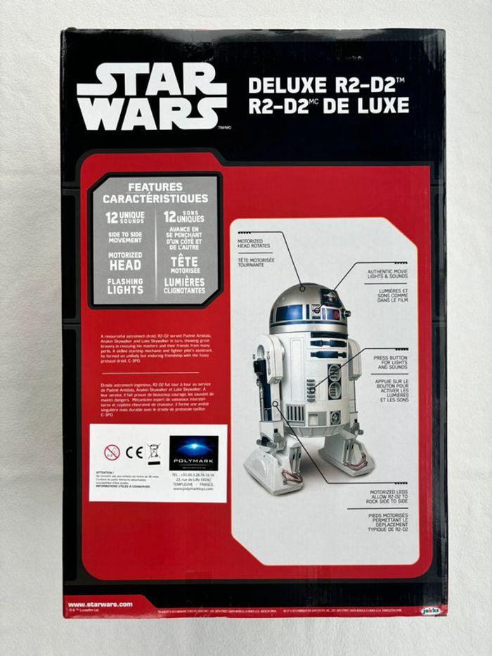 Jouet R2-D2 Deluxe Électronique Star Wars Neuf - photo numéro 3