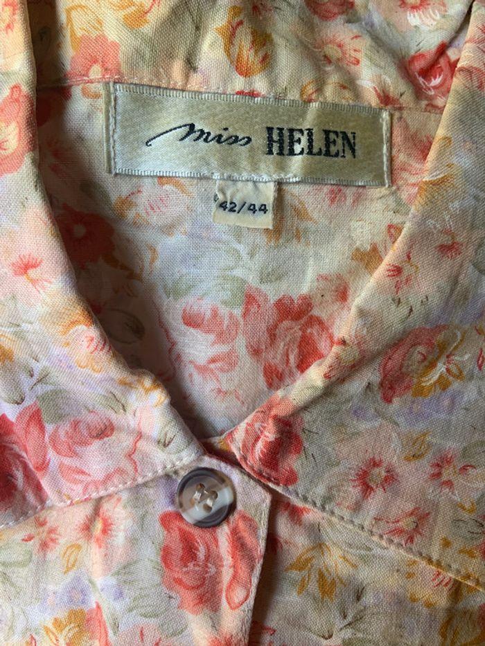 Chemise manches courtes Miss Helen taille 42/44 - photo numéro 2