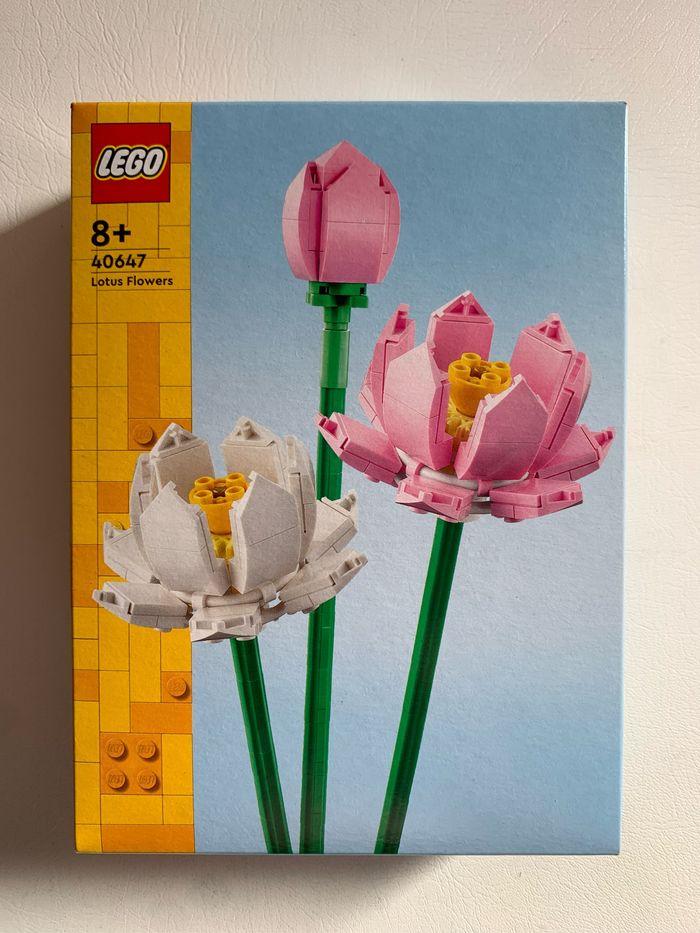 Boîte neuve lego fleurs