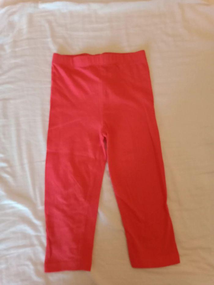 Leggings couleur Corail - photo numéro 1