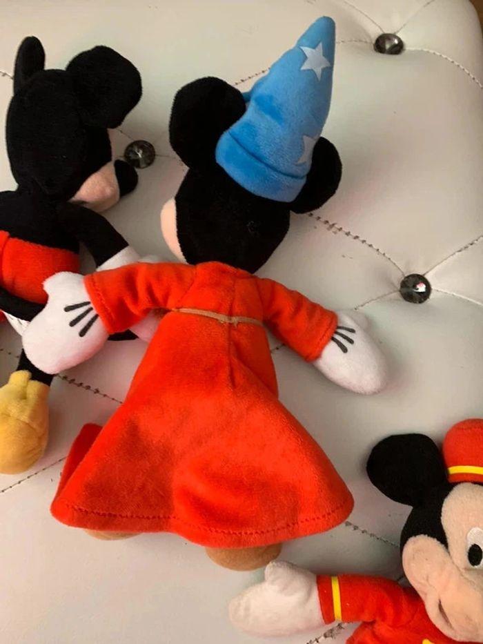 Ensemble de 3 peluche collector Mickey Disney . - photo numéro 10