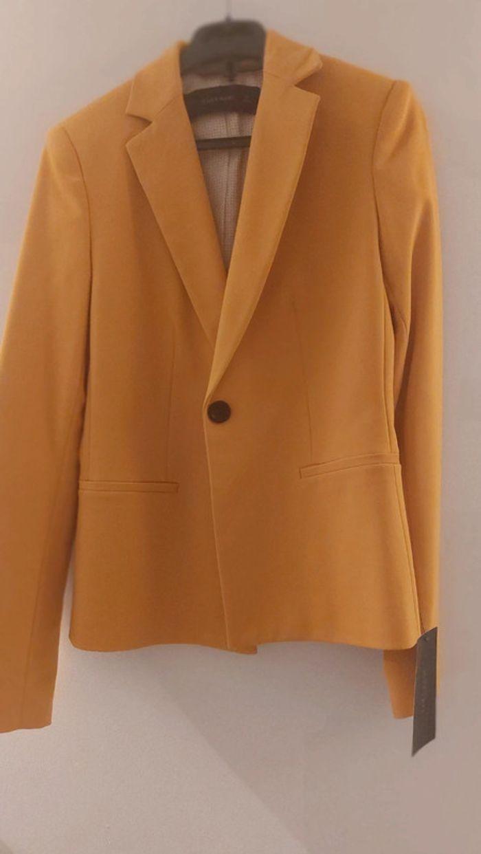 Blazer jaune Zara Basic - photo numéro 1