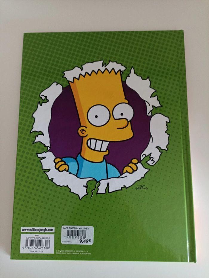 Lot 4 BD Bart Simpson - photo numéro 10