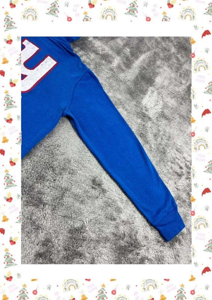 👕 Sweat à capuche Veste University Rare Vintage y2k 90s 2000s New York Giants bleu Taille S 👕 - photo numéro 13