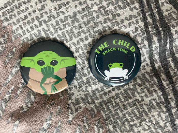 Lot de 2 pin’s Yoda - photo numéro 1