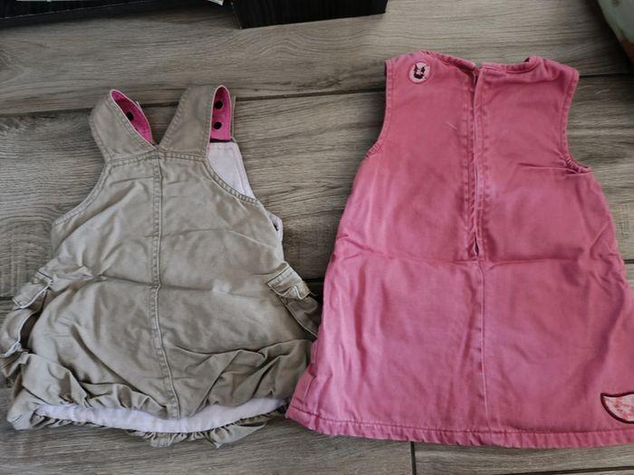 Lot de 2 robes 18 mois épaisses  fille - photo numéro 2