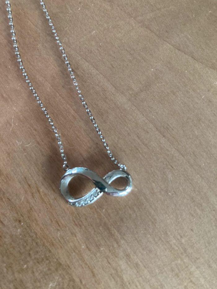 Collier infini en argent - photo numéro 2