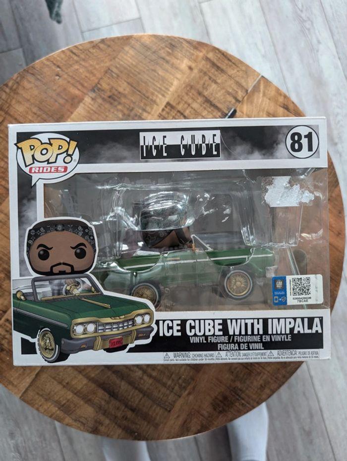 Figurine Funko Pop 81 Ice Cube with impala neuf scellé - photo numéro 1