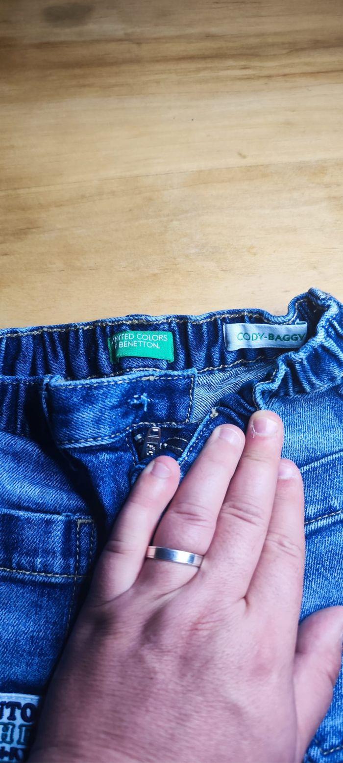 Lot de 2 jeans Benetton 12-18 mois - photo numéro 5