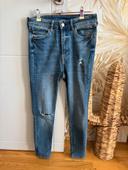 Jean skinny taille haute