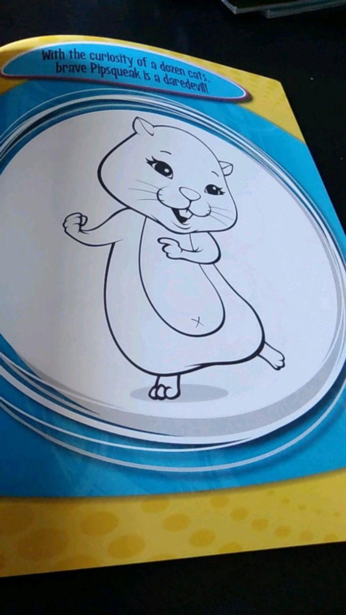 Cahier de coloriage Zhu zhu pets - photo numéro 3