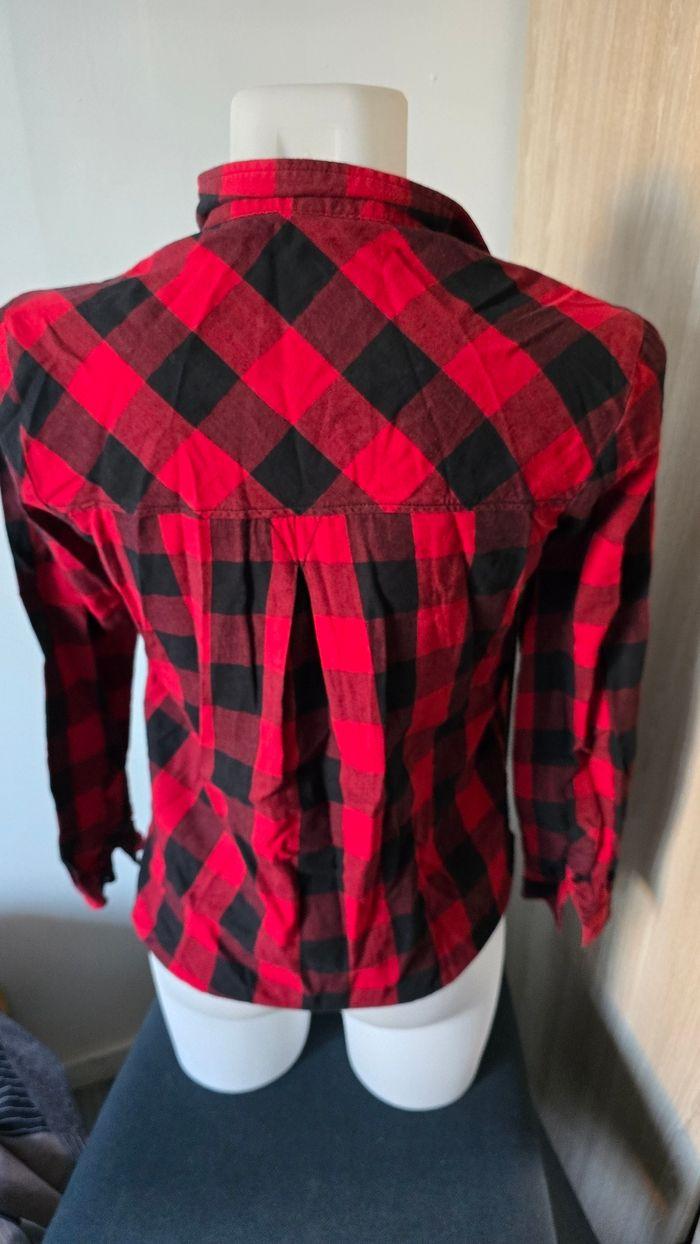 Chemise a carreaux bershka taille xs - photo numéro 5