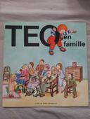 Livre enfant - vintage - Téo en famille - J. Capdevila - Hachette - 1979