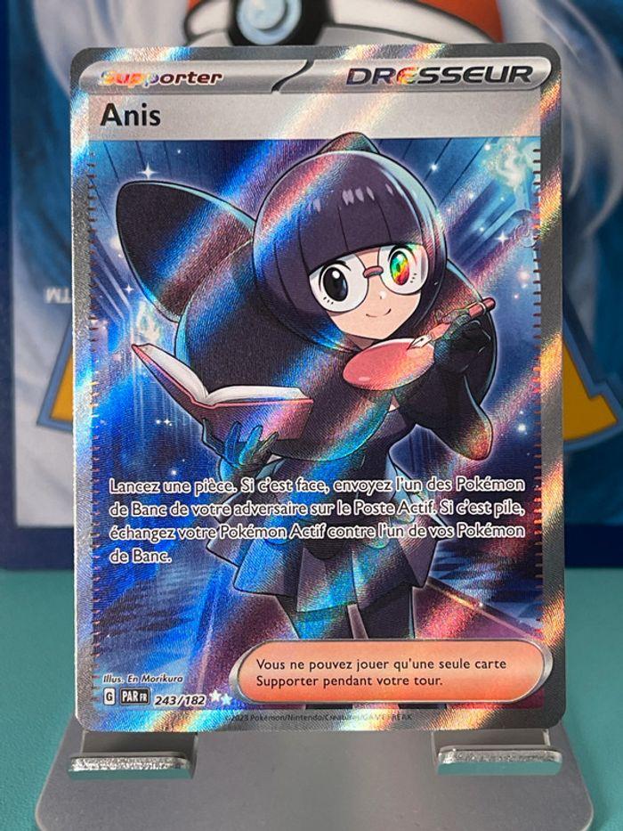 carte pokemon Anis full art alternative 243/182 faille pradoxe ev4 - photo numéro 1