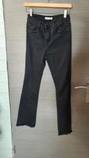 Pantalon flare noir