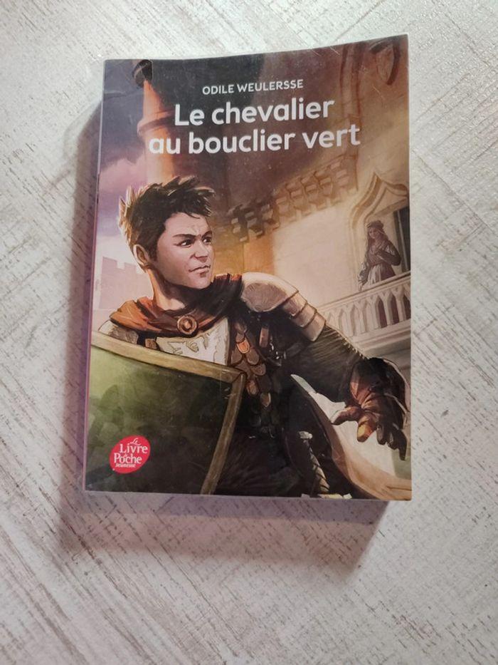 Livre le chevalier au bouclier vert - photo numéro 1