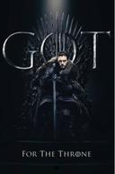 Poster affiche game of thrones jon snow