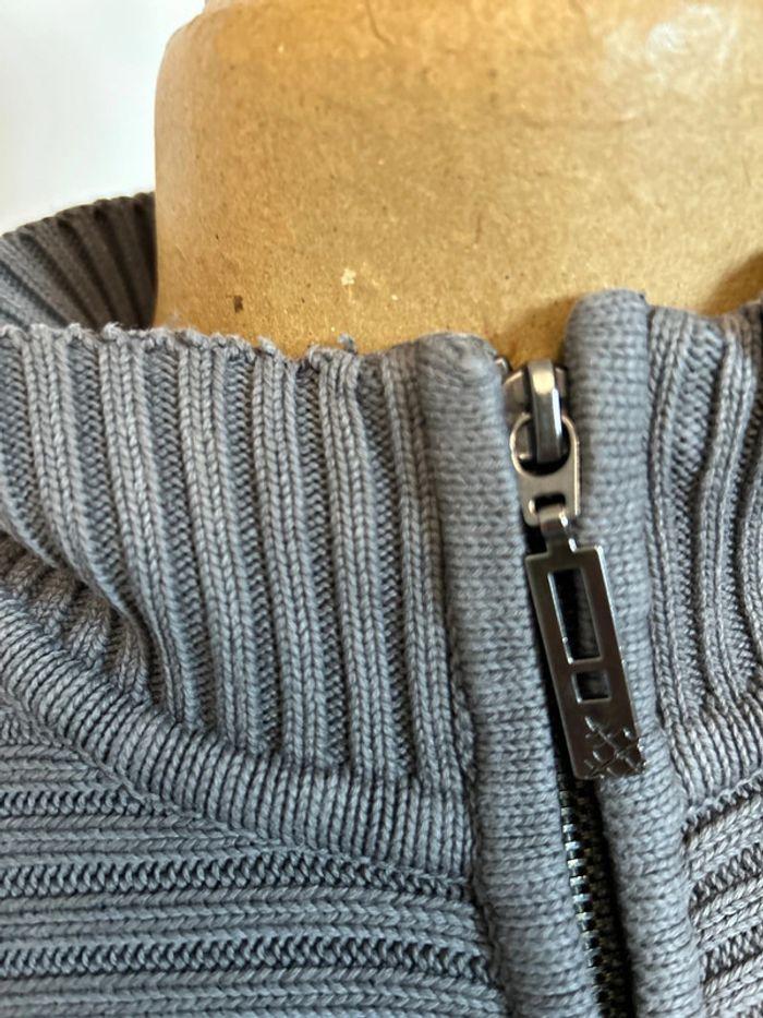 Pull col zippé Oxbow couleur gris taupe xxl - photo numéro 4