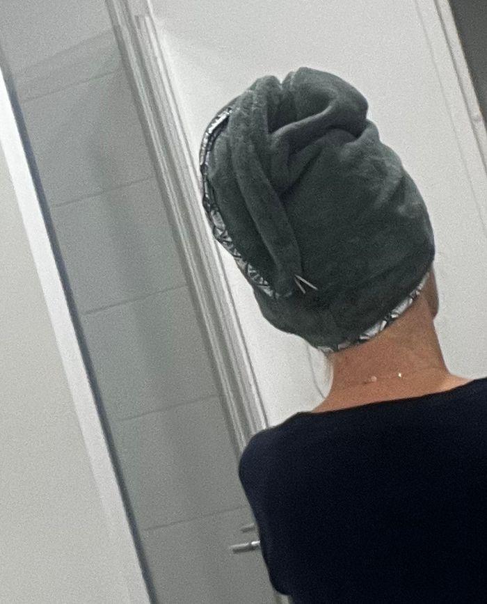 Serviette cheveux / turban - photo numéro 3