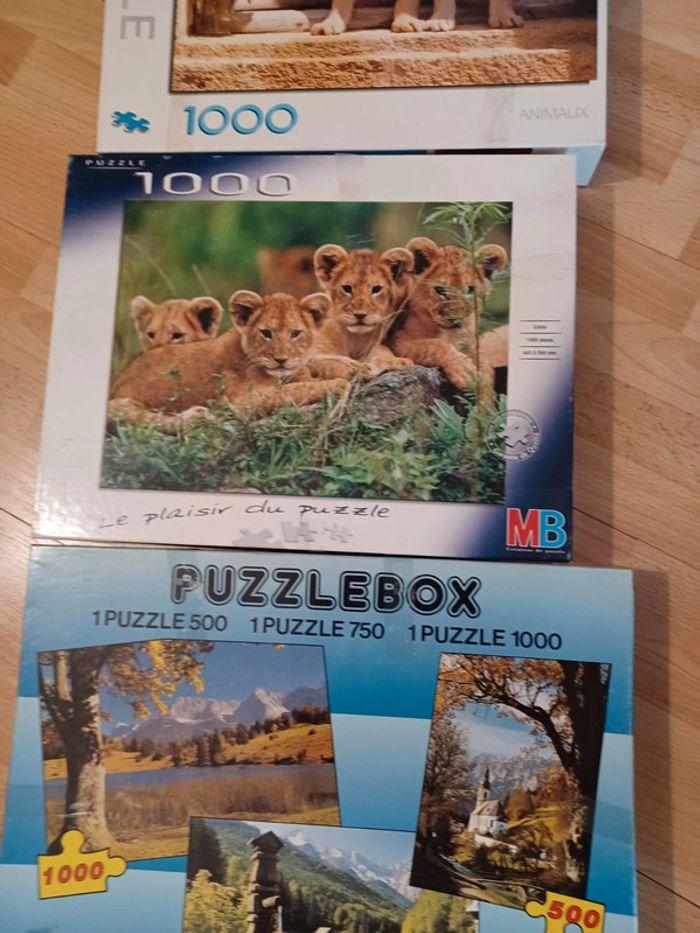 Lot de 5 puzzles - photo numéro 3