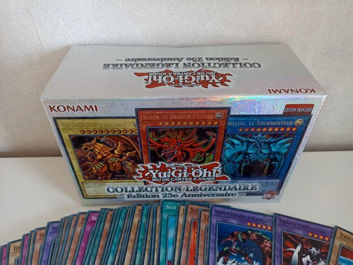 Lot 45 cartes Yu-Gi-Oh avec boîte - photo numéro 3