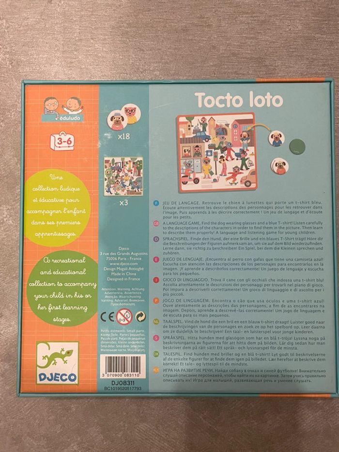 Tocto loto - jeu enfant - Djeco - photo numéro 3