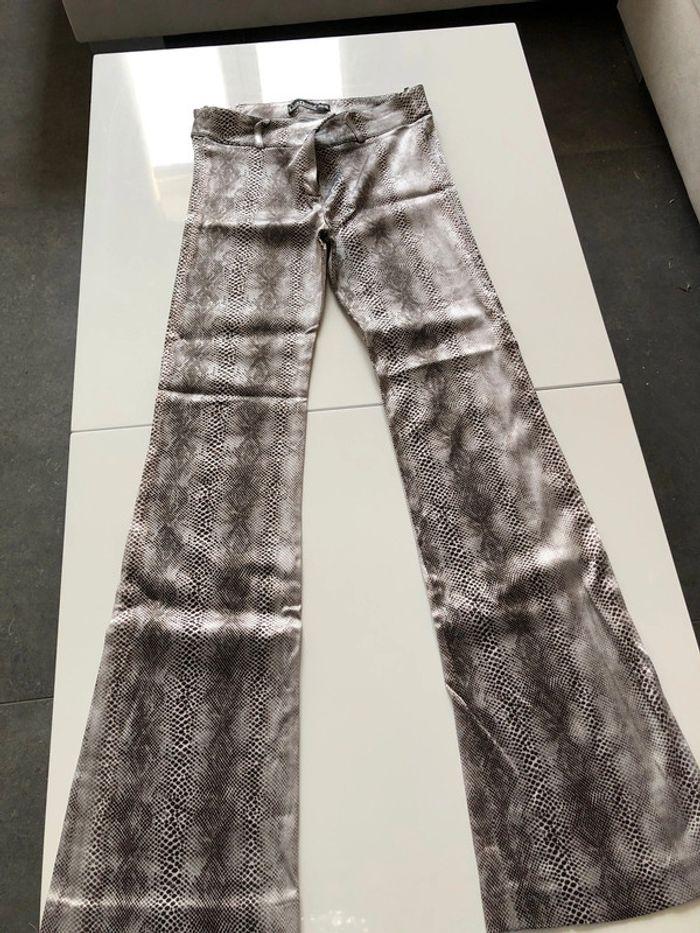 Pantalon léger motifs léopard - Pattes d’éléphant - photo numéro 1