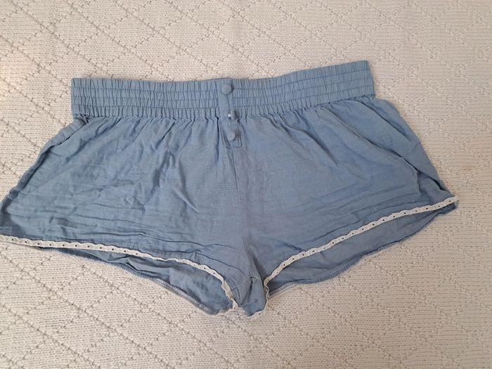 Short de pyjama Undiz bleu clair Femme Taille S - photo numéro 2