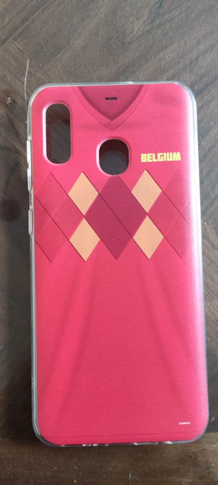 Coque de téléphone Belgium rouge - photo numéro 1