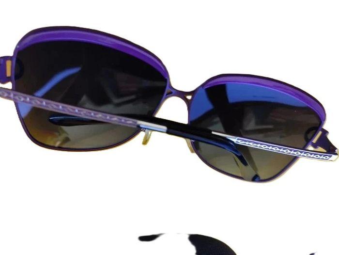 Lunettes de soleil violet Eyematte - photo numéro 3