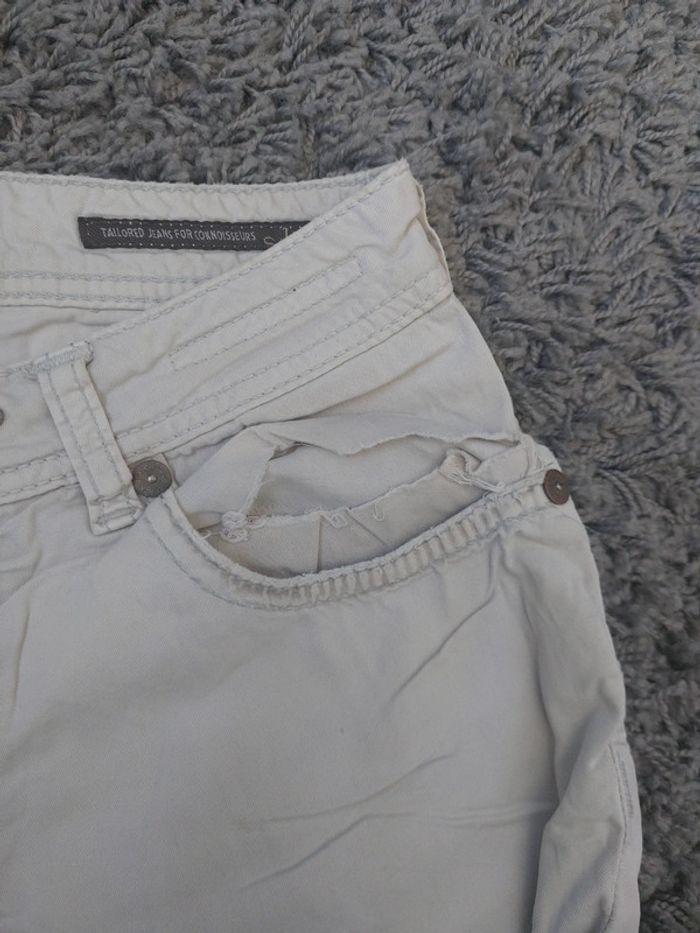 Pantalon Jacob Cohën blanc/beige - photo numéro 7