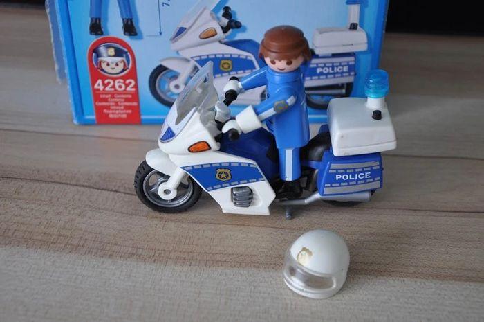 Boote set playmobil motard police 4262 - photo numéro 5