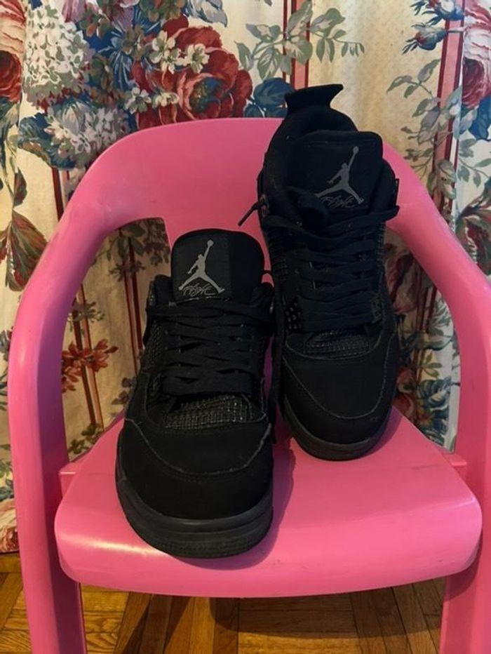 air jordan 4 rétro black cat - photo numéro 1