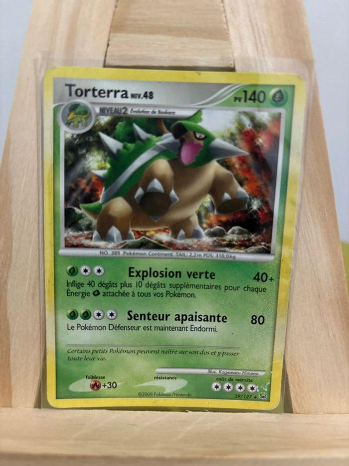 Carte Pokémon torterra 39/127 - photo numéro 1