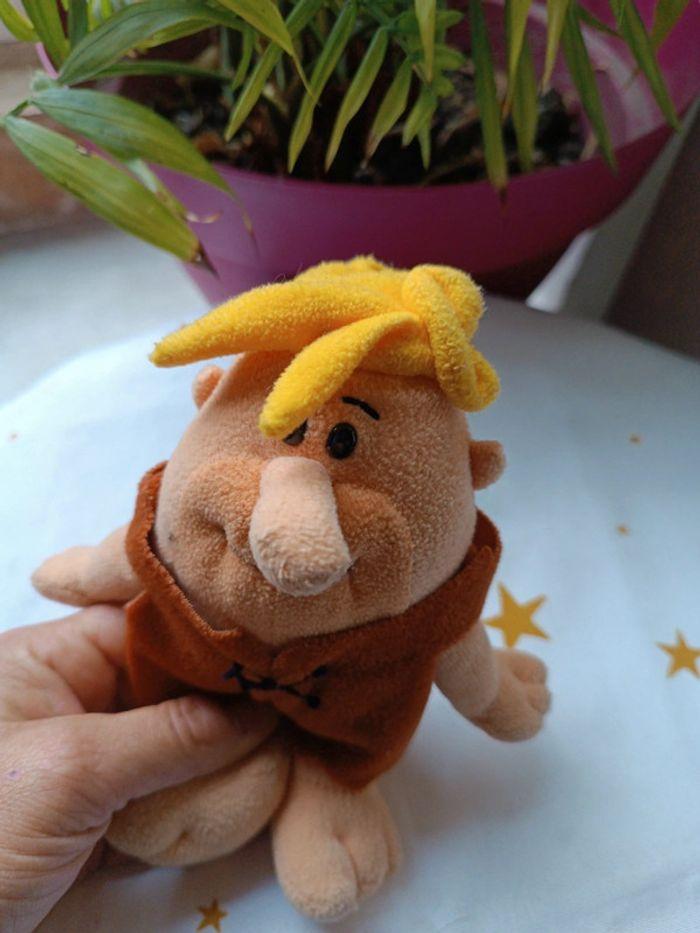 Peluche doudou plush poupée doll flinstone Pierrafeu Barney rubble - photo numéro 7