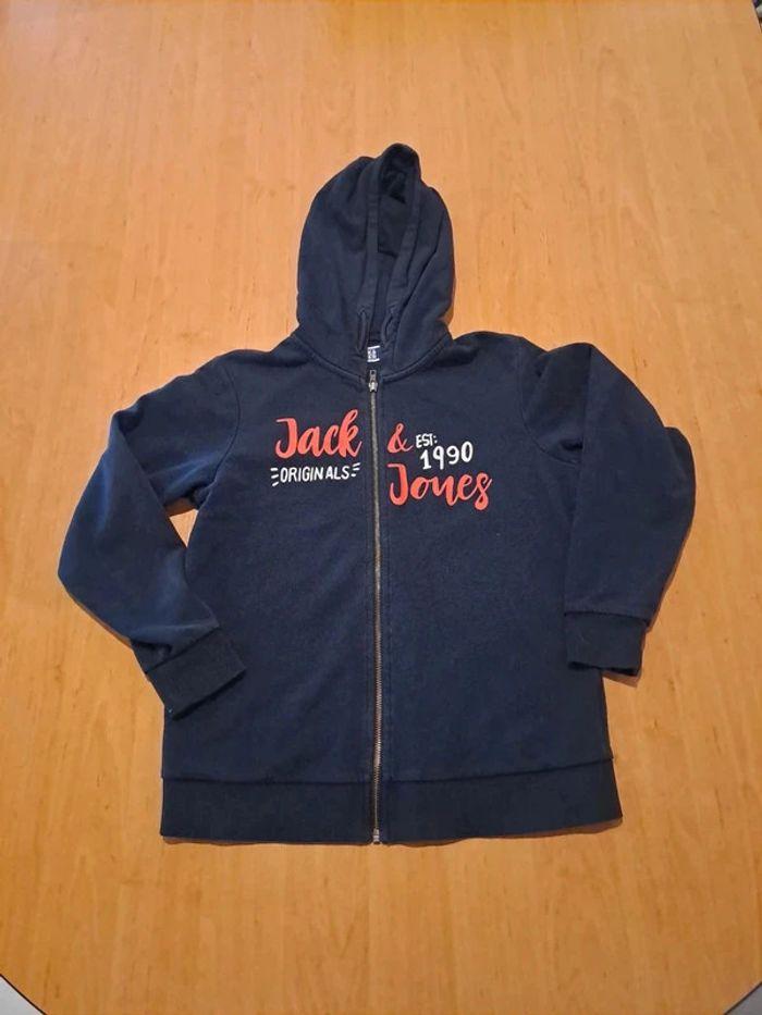 Sweat capuche jack & jones 14 ans garçon