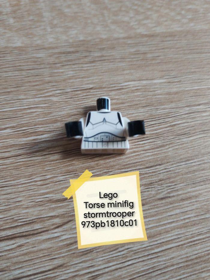 Lego star wars torse minifig stormtrooper - photo numéro 1