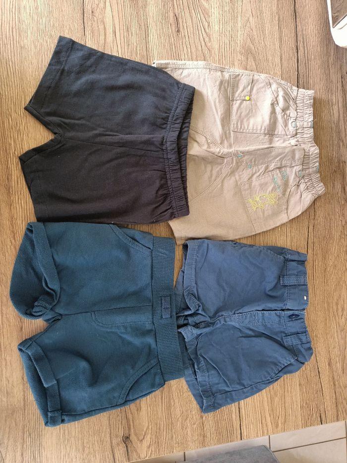 Lot de 4 short garçon 6 mois