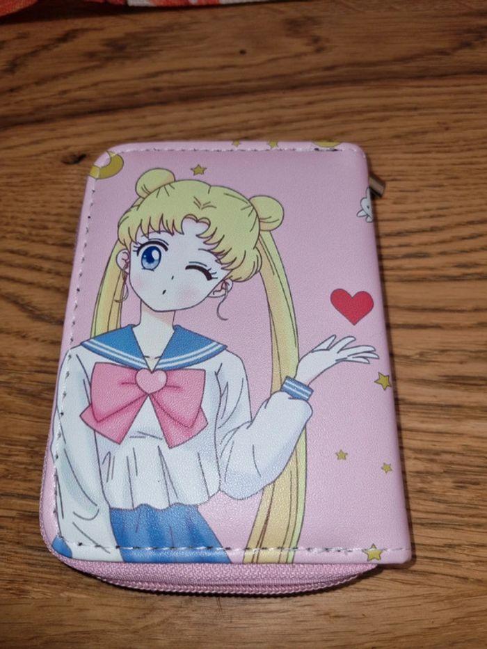 Porte monnaie sailor moon rose - photo numéro 2