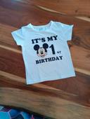 T Shirt Mickey anniversaire