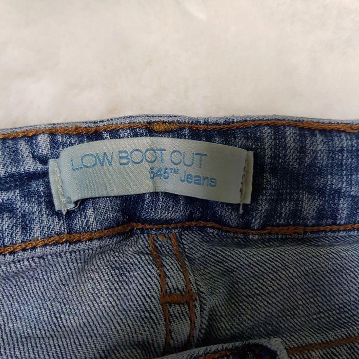 Jean Levi's 545 Low Bootcut Bleu - photo numéro 9