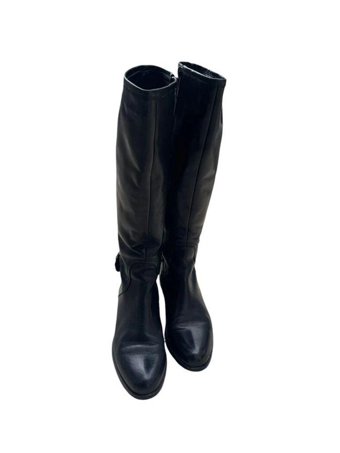 Bottes hautes en cuir Femme- 38 II AS000103 - photo numéro 2