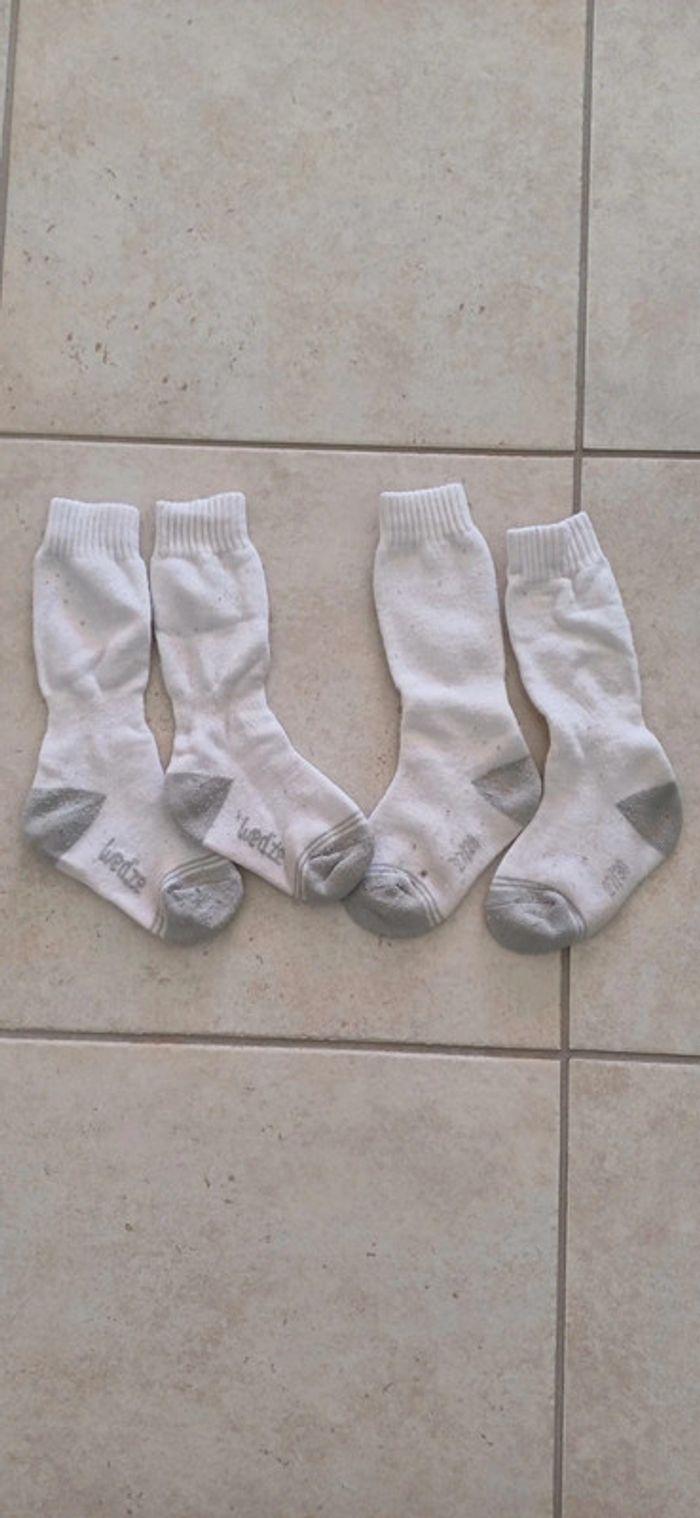 2 paires chaussettes Ski