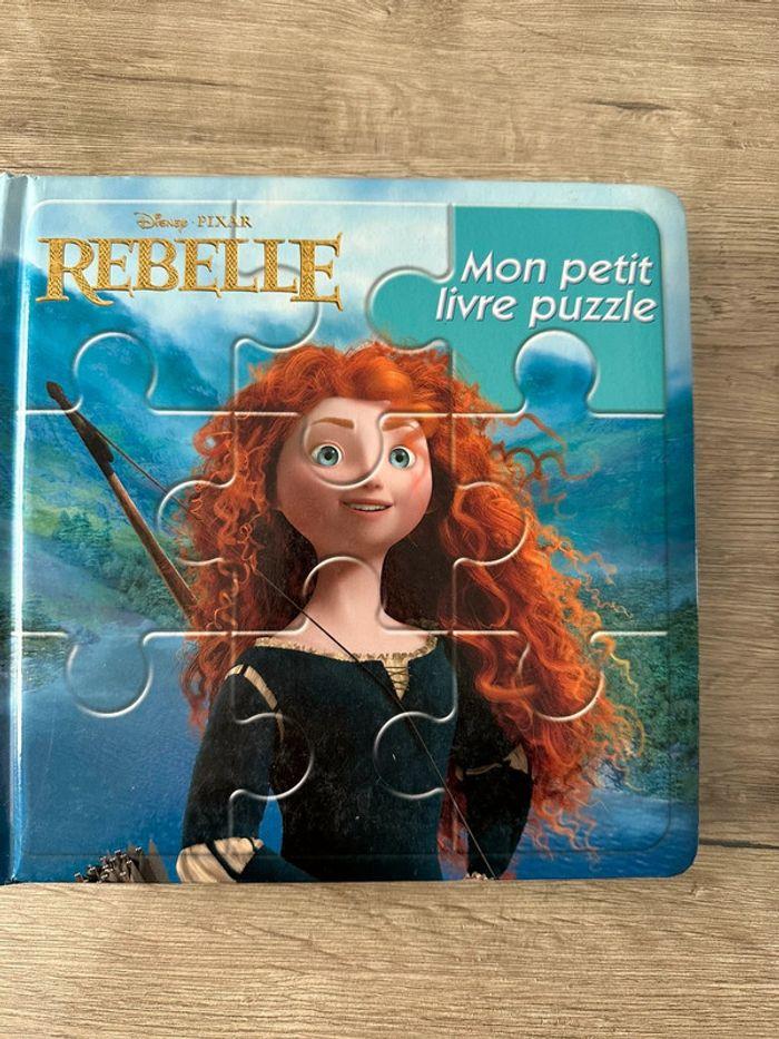 Livre puzzle Rebelle Disney - photo numéro 1