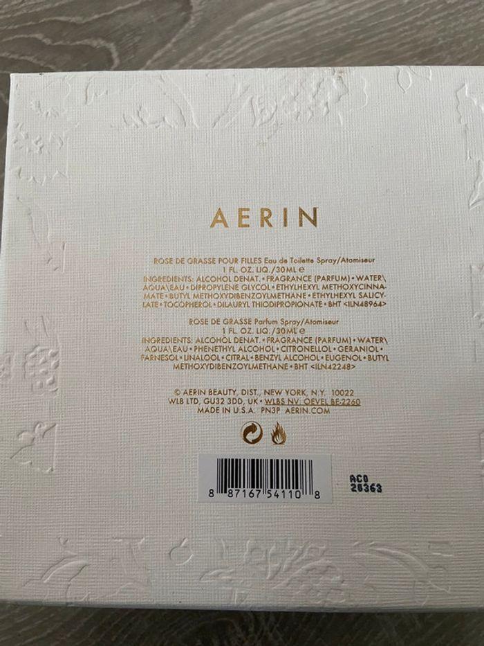 Coffret parfum aerin édition collector rose de grasse - photo numéro 2