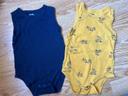 Lot 2 bodies - taille 12 mois - kiabi