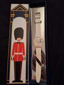 Montre Swatch Reine d'Angleterre Elizabeth II Édition limité