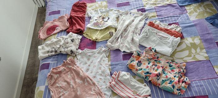 Lot vêtements printemps été taille 12 mois fille