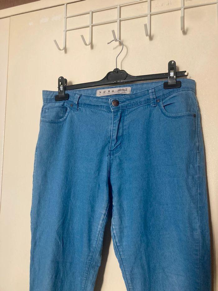 Jean bleu denim co taille 42 - photo numéro 2