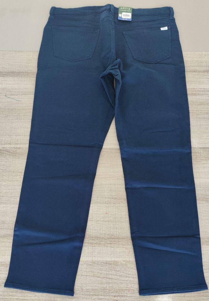 Pantalon bleu marque Orvis pour homme, décontracté, léger taille 40-42 - photo numéro 3